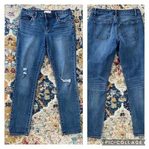 Harper Heritage mid rise girlfriend jeans size 27